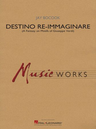 einband Destino Re-Immaginare (A Fantasy on Motifs of G. Verdi) De Haske
