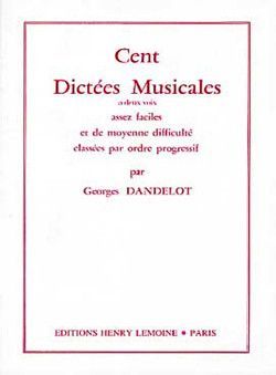 einband Dict�es � 2 voix (100) Editions Henry Lemoine