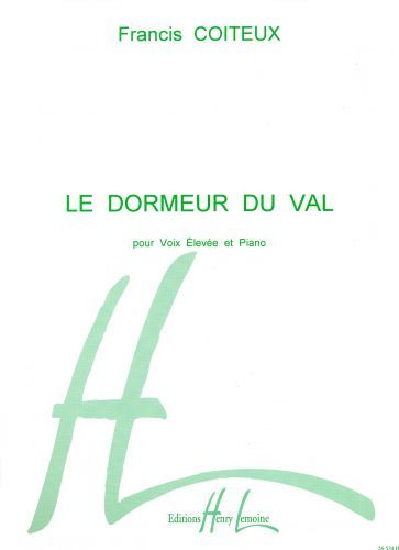 einband Dormeur du Val Editions Henry Lemoine