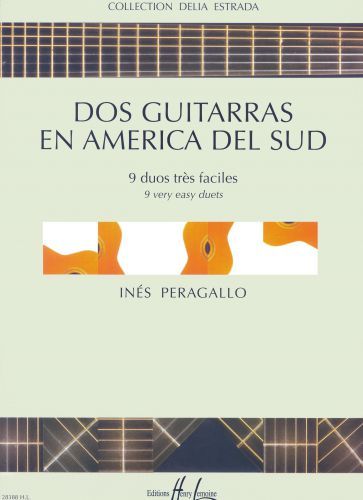 einband Dos guitarras en America del Sud Editions Henry Lemoine