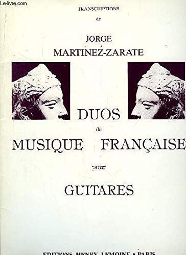 einband Duos de musique franaise Editions Henry Lemoine