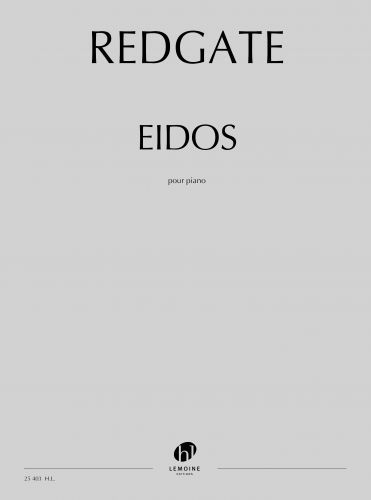 einband Eidos Editions Henry Lemoine