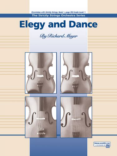 einband Elegy and Dance ALFRED
