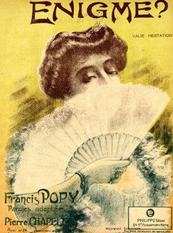 einband Enigme (valse) Combre