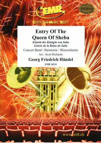 einband Entry Of The Queen Of Sheeba Marc Reift