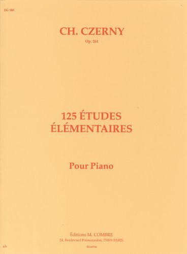 einband Etudes �l�mentaires (125) Op.261 Combre