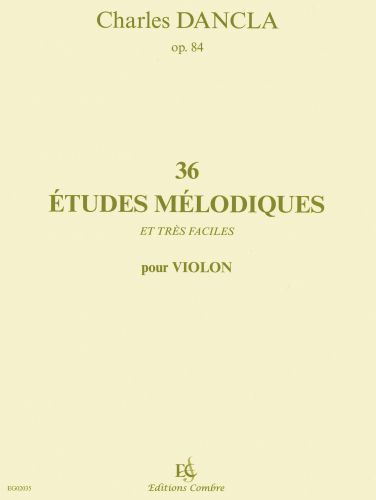einband Etudes mlodiques (36) Op.84 Combre