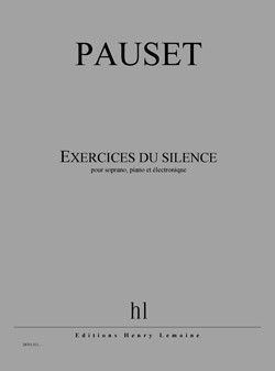 einband Exercices du silence Editions Henry Lemoine