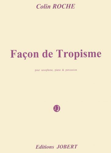 einband Façon de Tropisme Jobert