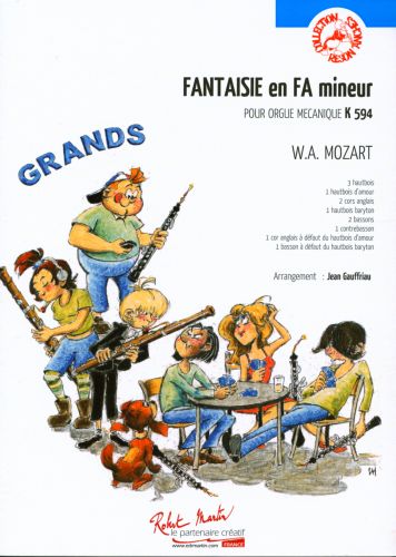 einband FANTAISIE EN FA MINEUR Editions Robert Martin