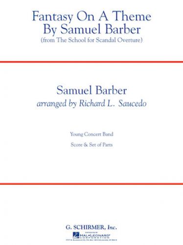einband Fantasy on a Theme by Samuel Barber Schirmer