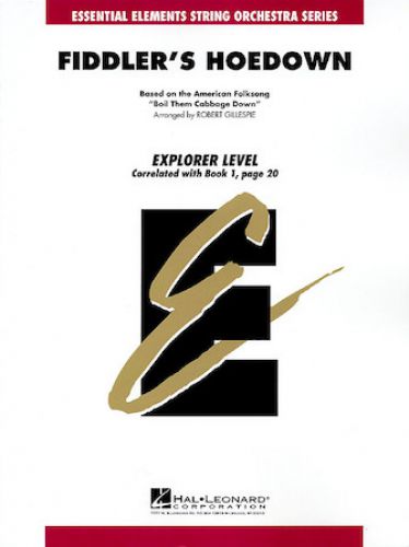 einband Fiddler's Hoedown Hal Leonard