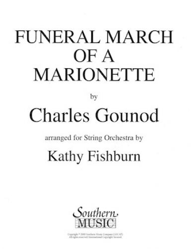 einband Funeral March Of A Marionette Southern Music Company