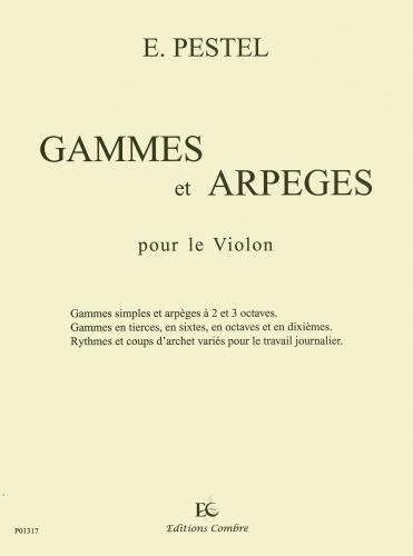 einband Gammes et arpges Combre