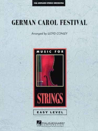 einband German Carol Festival Hal Leonard