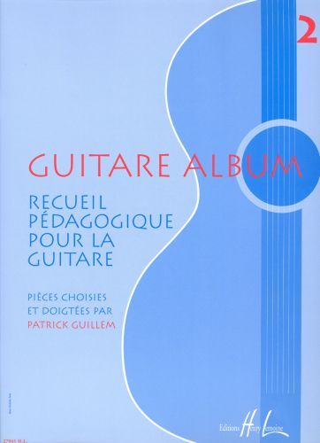 einband Guitare album 2 Editions Henry Lemoine