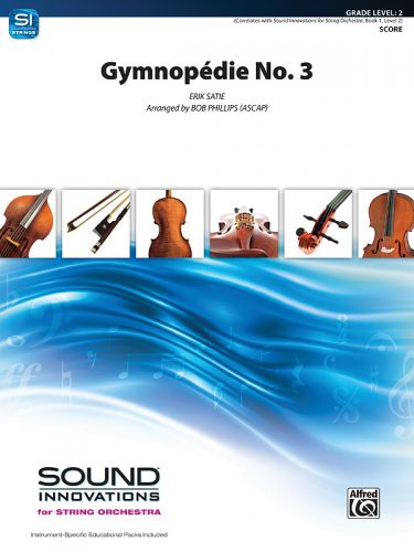 einband Gymnopedie No. 3 ALFRED