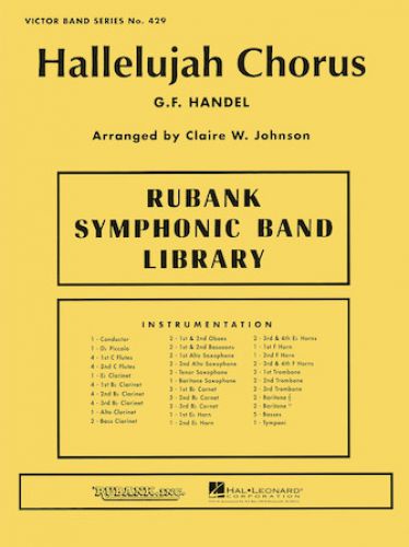 einband Hallelujah Chorus Rubank Publications