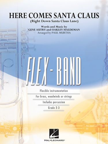 einband Here Comes Santa Claus Hal Leonard