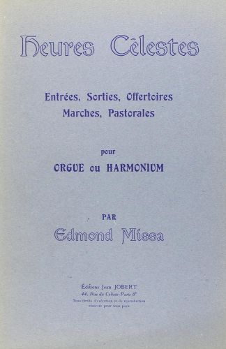 einband Heures clestes Jobert