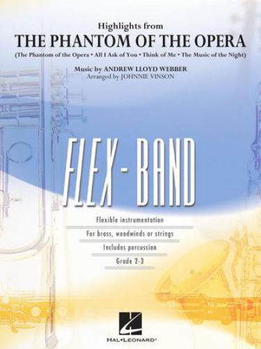 einband Highlights from The Phantom of the Opera Hal Leonard