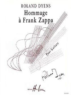 einband Hommage  Franck Zappa Editions Henry Lemoine
