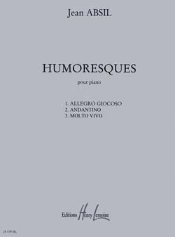 einband Humoresques Op.126 Editions Henry Lemoine