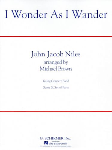 einband I Wonder as I Wander Schirmer