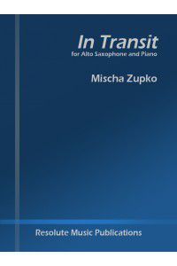 einband IN TRANSIT Resolute Music Publication