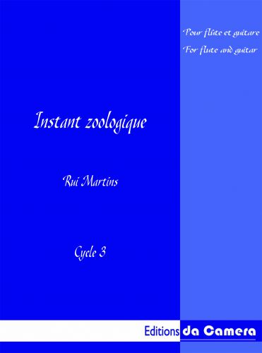 einband Instant Zoologique pour Flute/guitare DA CAMERA