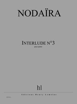 einband Interlude n�3 Editions Henry Lemoine