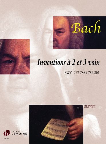 einband Inventions  2 et 3 voix Editions Henry Lemoine