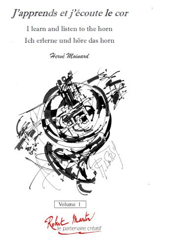 einband J'APPRENDS ET J'ECOUTE LE COR Editions Robert Martin