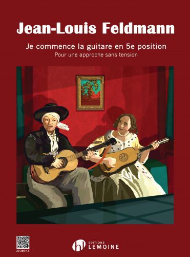 einband Je commence la guitare en 5e position Editions Henry Lemoine