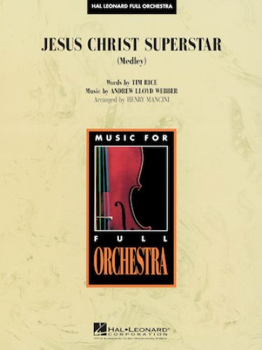 einband Jesus Christ Superstar Hal Leonard