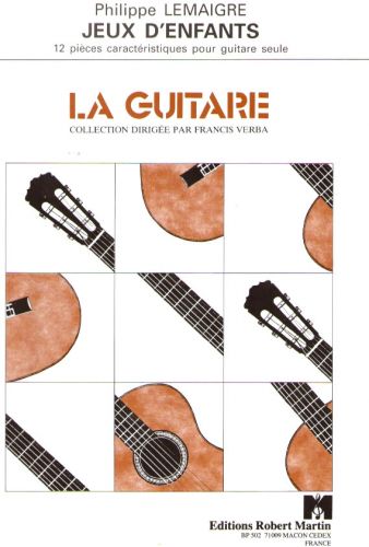 einband Jeux d'Enfants Editions Robert Martin