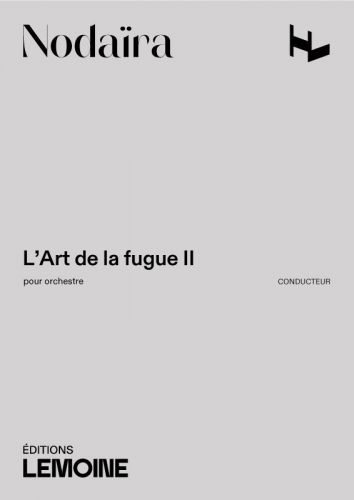 einband L'Art de la fugue II (transcription) Editions Henry Lemoine