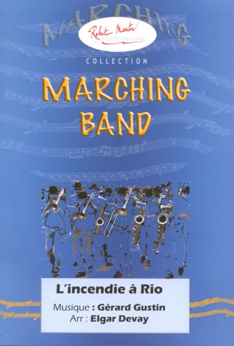 einband L'INCENDIE A RIO Martin Musique