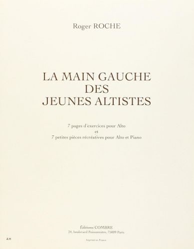 einband La main gauche des jeunes altistes Combre