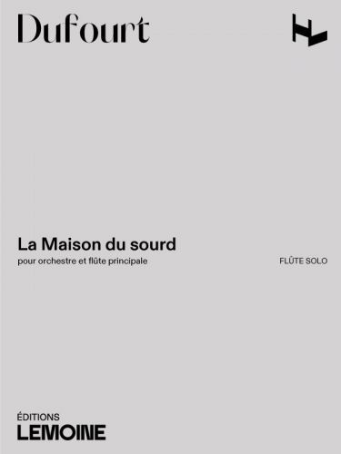 einband La Maison du sourd Editions Henry Lemoine