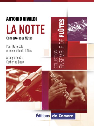 einband LA NOTTE  Flte solo et ensemble de fltes DA CAMERA