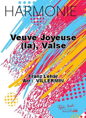 einband Veuve Joyeuse (la), Valse Robert Martin