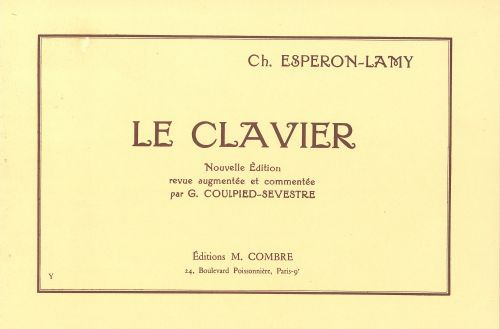 einband Le Clavier Combre