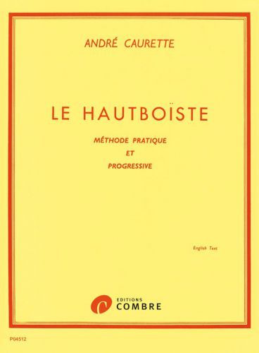 einband Le Hautboïste - méthode Combre