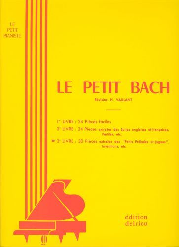 einband Le petit Bach Vol.3 Delrieu