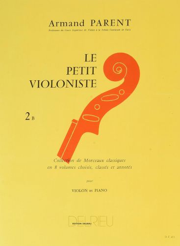 einband Le petit violoniste Vol.2B Delrieu