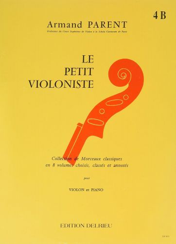 einband Le petit violoniste Vol.4B Delrieu
