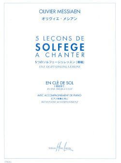 einband Leons de solfge  chanter (5) Editions Henry Lemoine