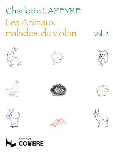 einband Les Animaux malades du violon Vol.2 Combre