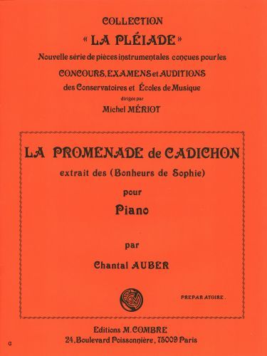 einband Les Bonheurs de Sophie : La promenade de Cadichon Combre